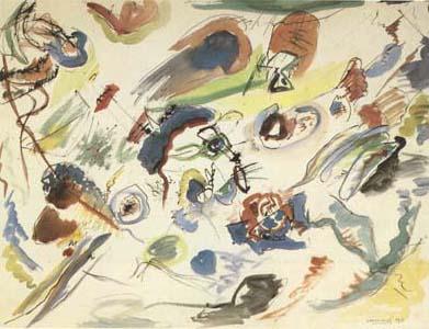 Wassily Kandinsky Untitled (mk09) oil painting image